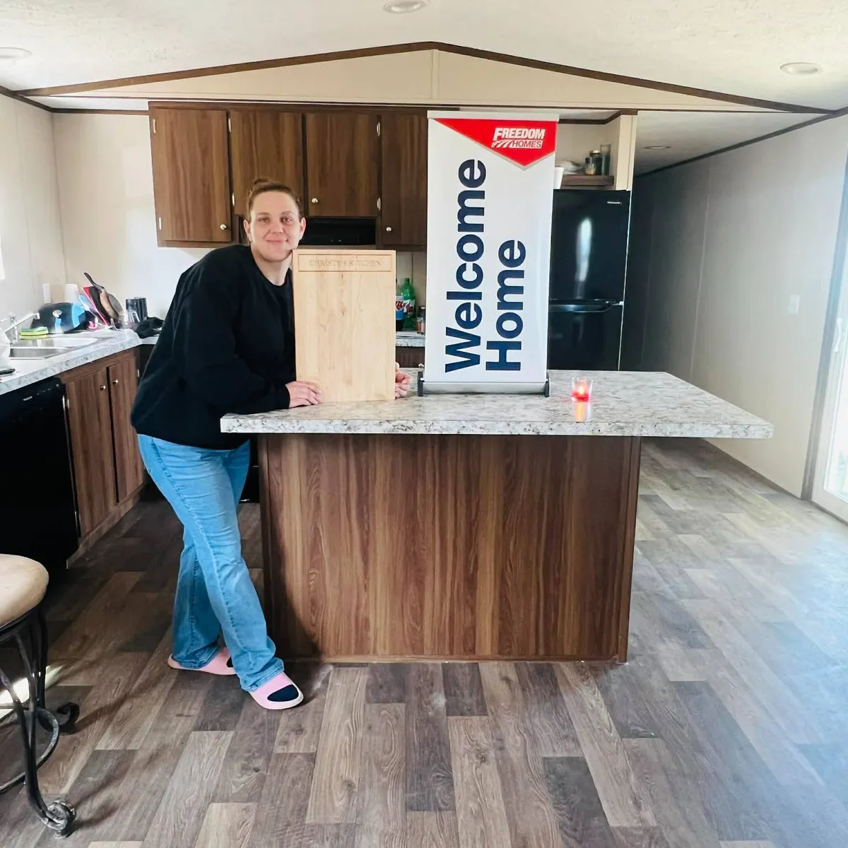 CHRISTY V. welcome home image