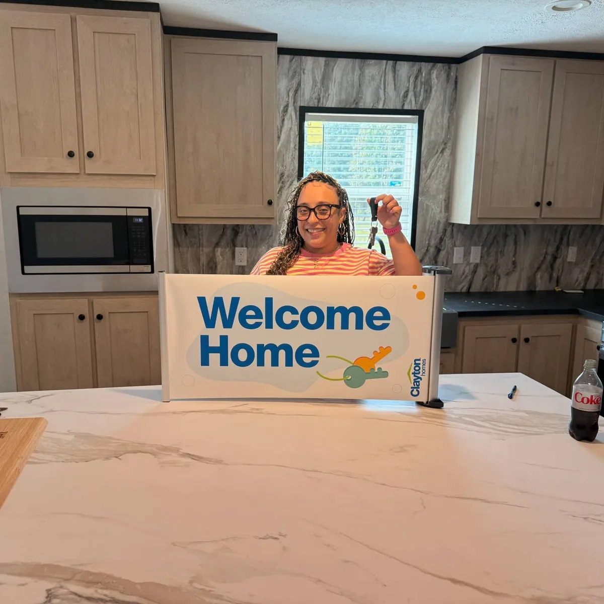 KAYLA P. welcome home image