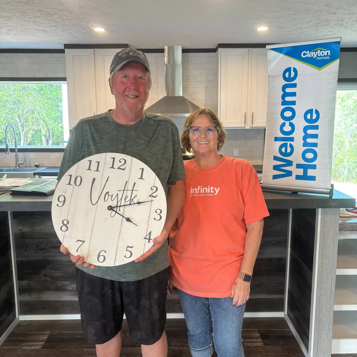 RICHARD V. welcome home image