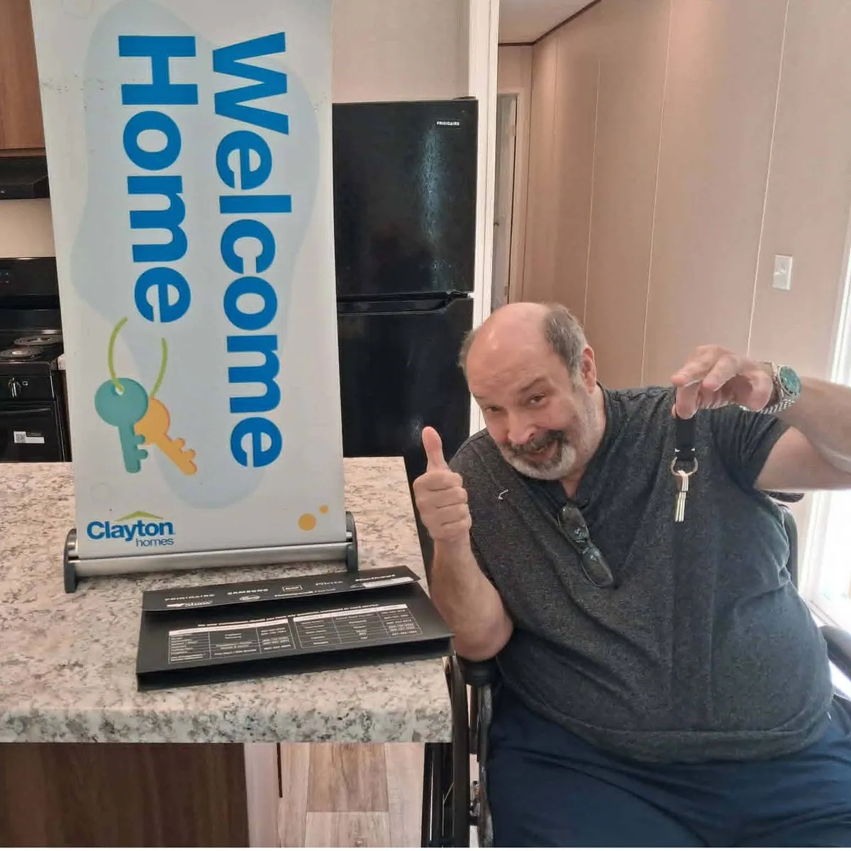 KENNETH G. welcome home image