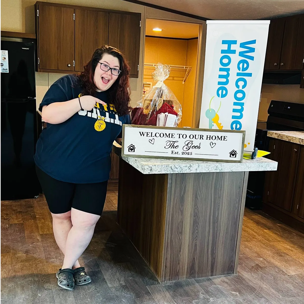 ALYSSA G. welcome home image