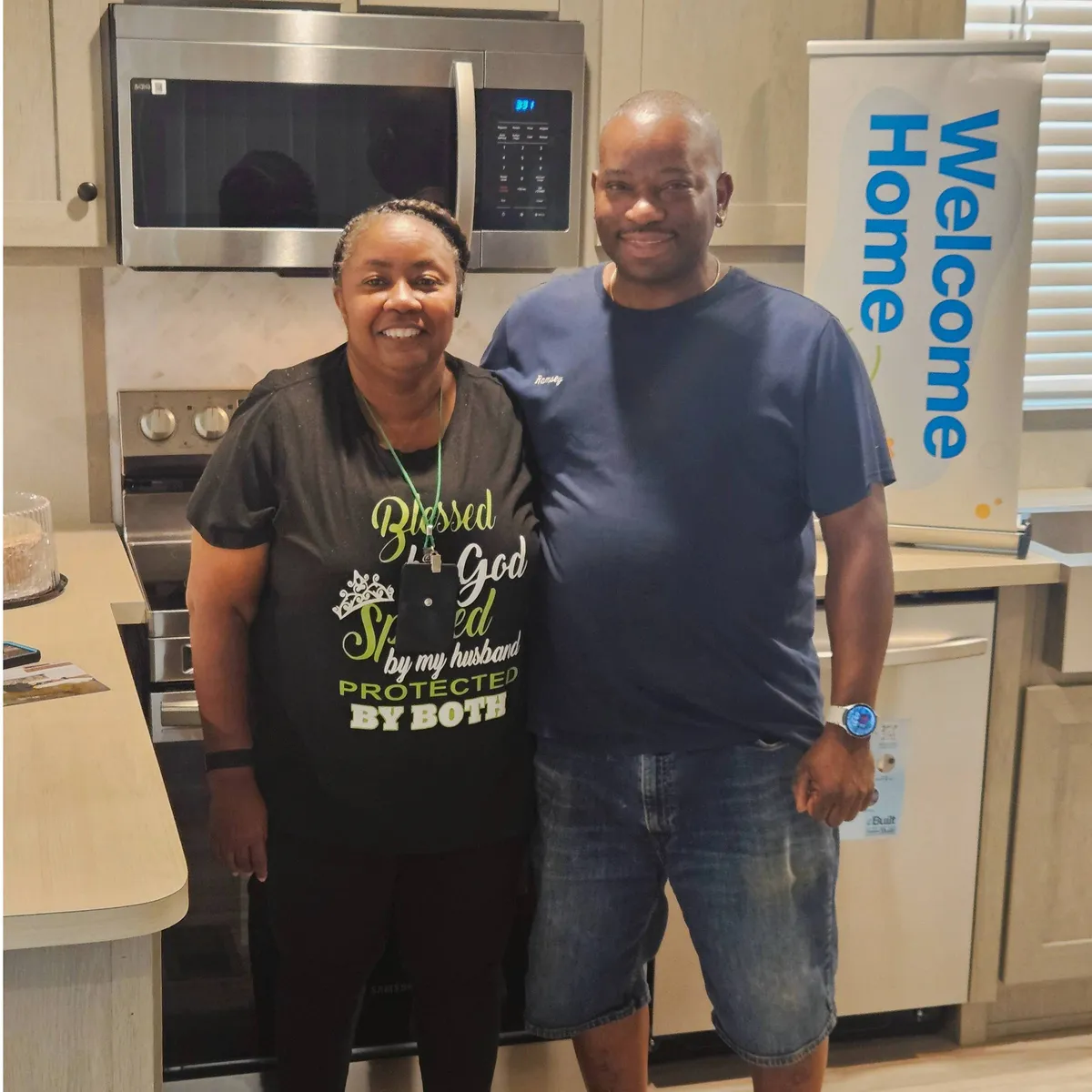 CLEON R. welcome home image