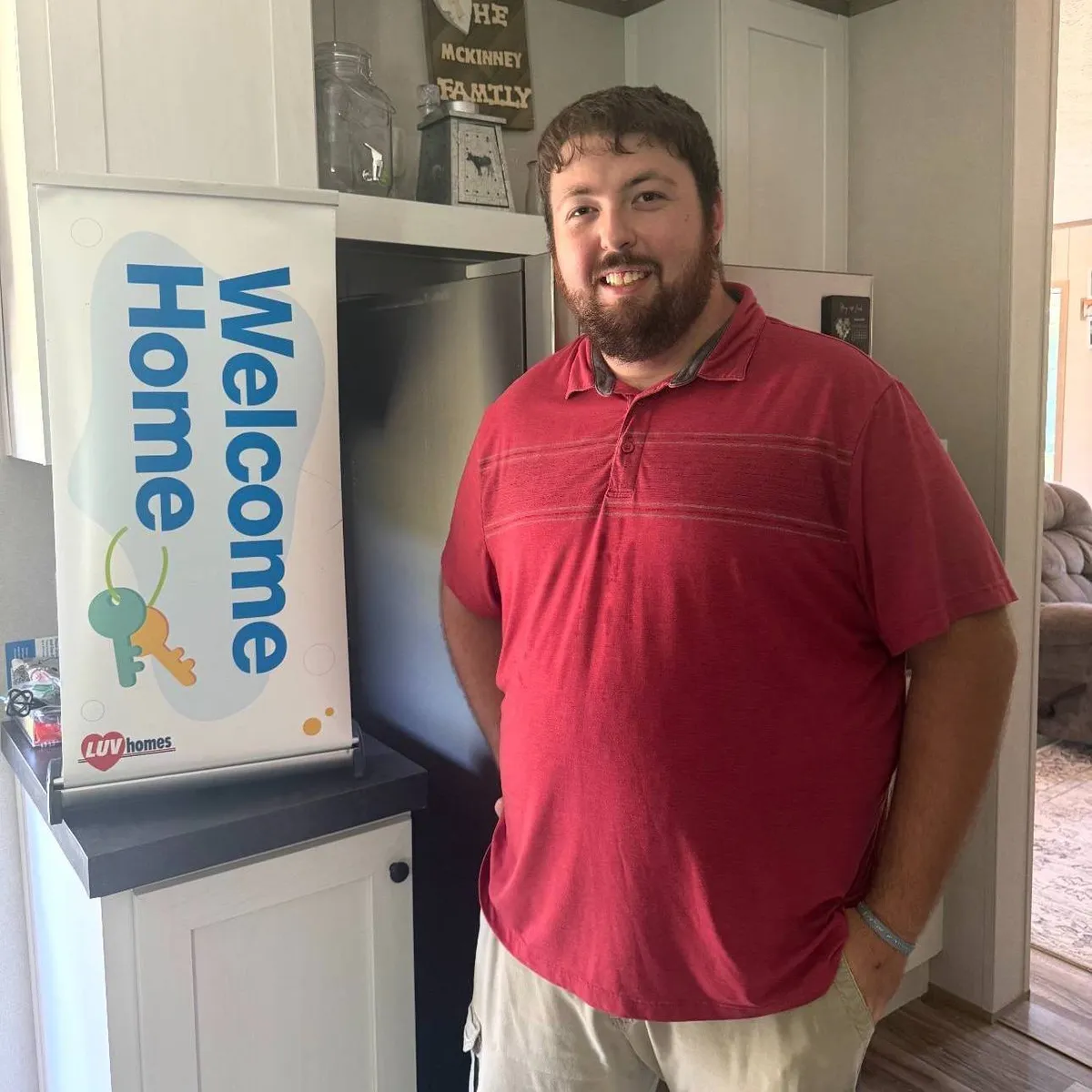 JACOB M. welcome home image