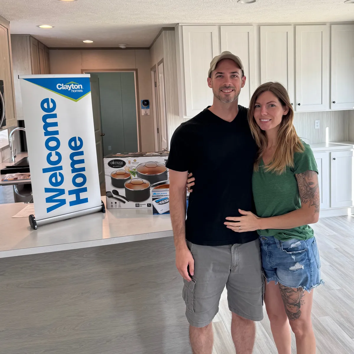BENJAMIN C. welcome home image