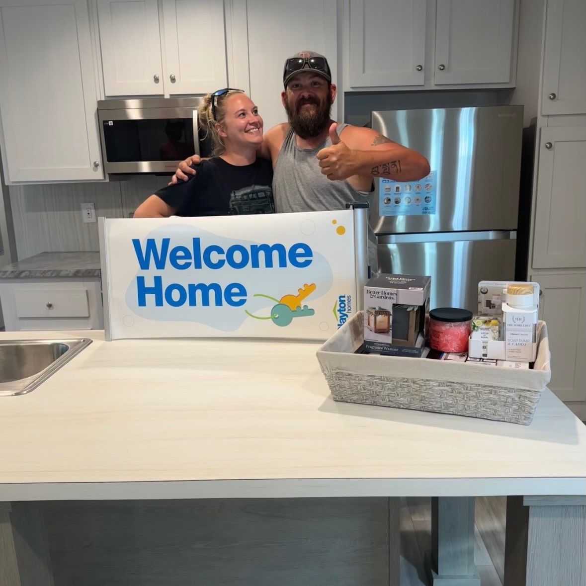 JUSTIN M. welcome home image