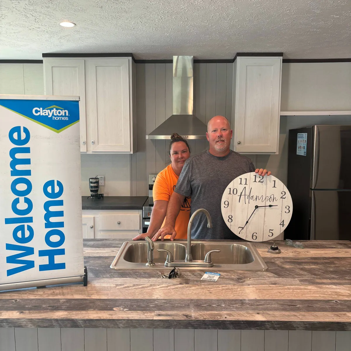 Michael A. welcome home image
