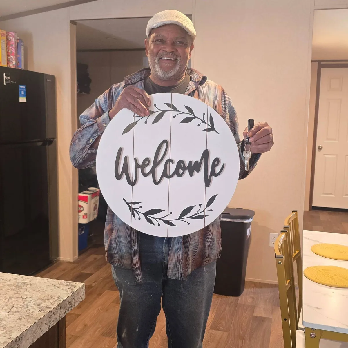 JOSEPH D. welcome home image