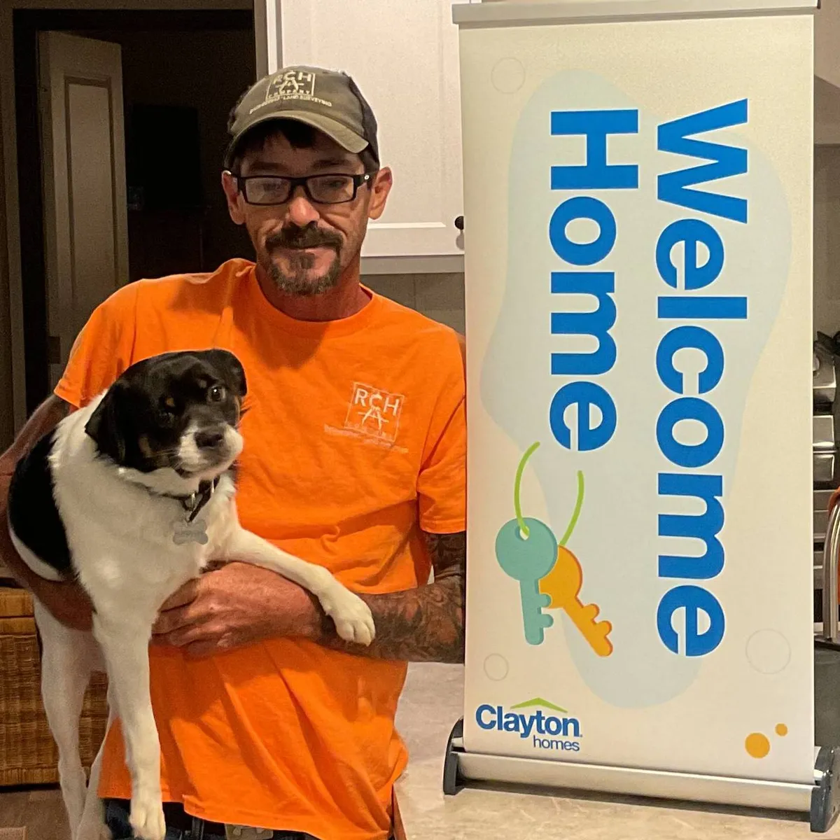 DUSTIN T. welcome home image