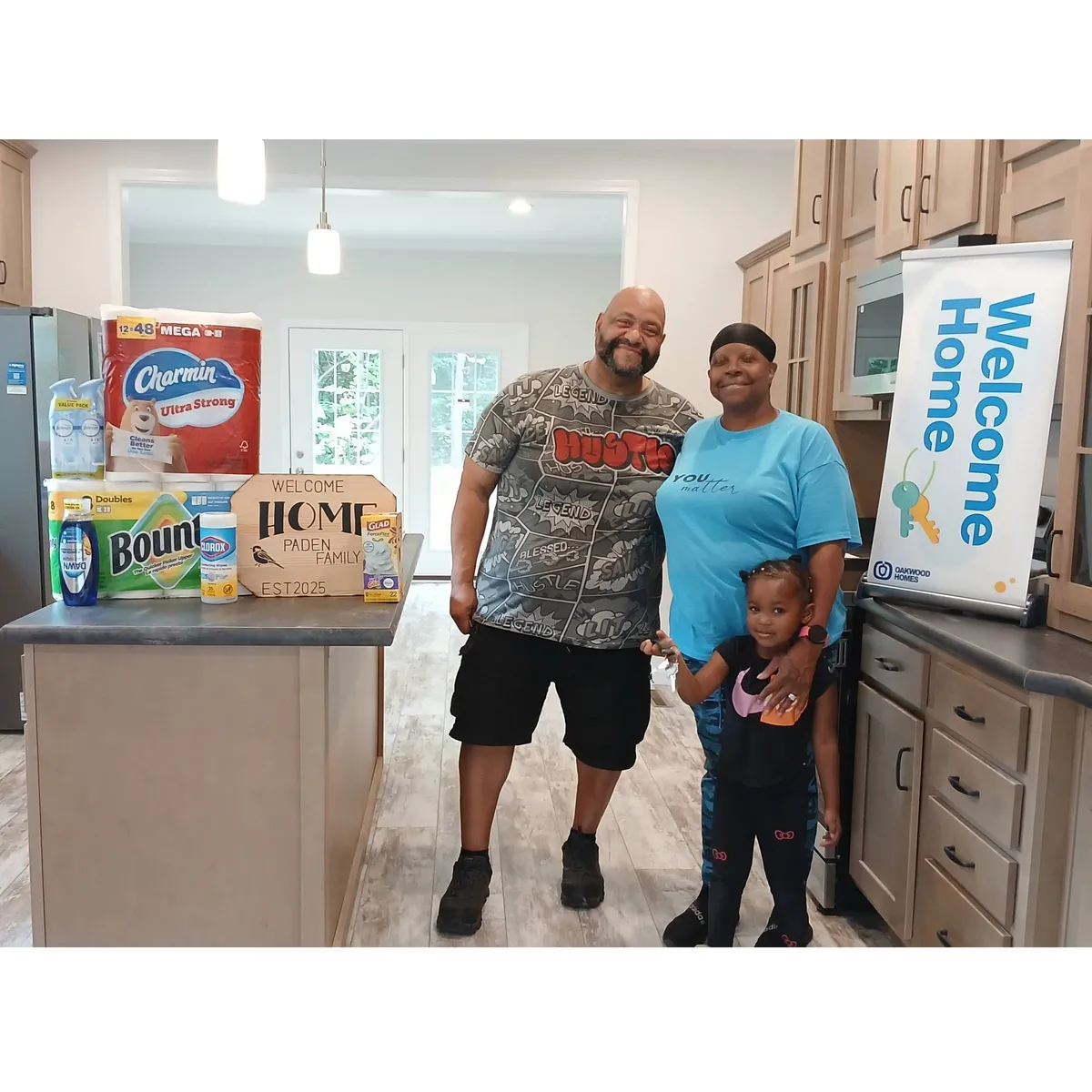 Michael P. welcome home image