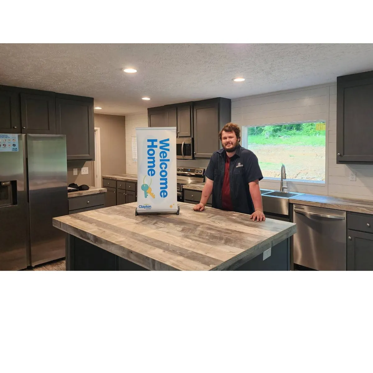 Nicholas A. welcome home image
