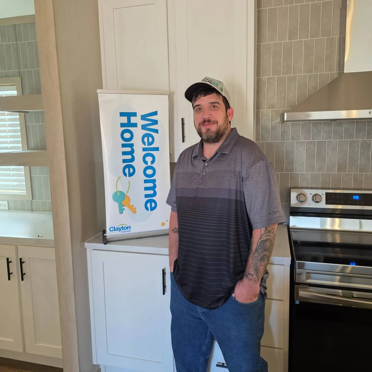 DAVID KYLE B. welcome home image