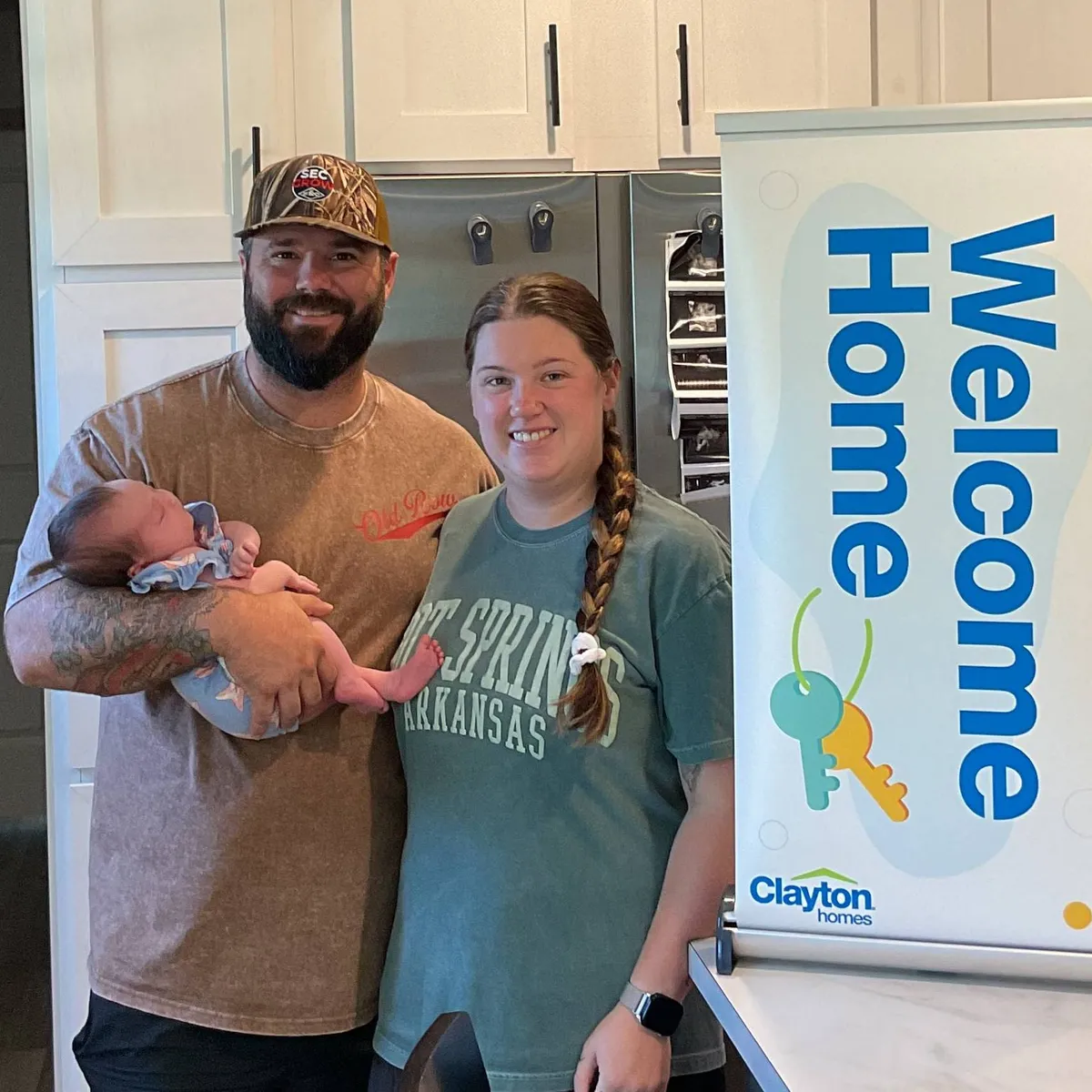 SETH P. welcome home image