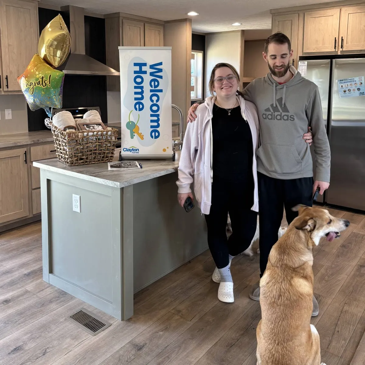 ROBERT H. welcome home image