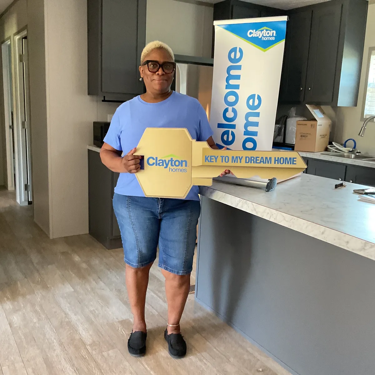 MICHELLE B. welcome home image