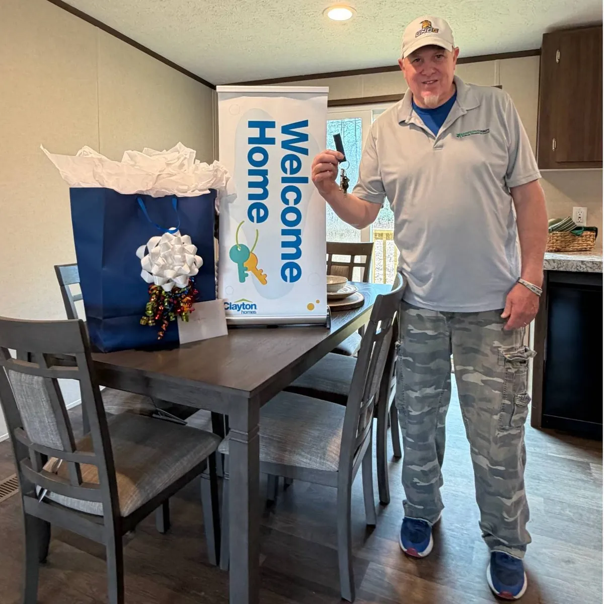 ROBERT A. welcome home image