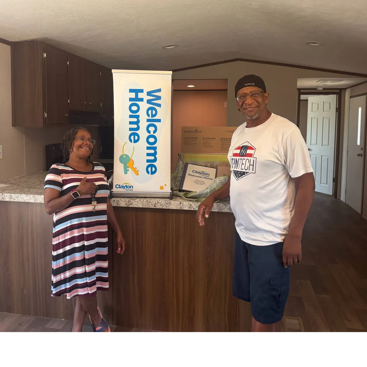 ANGELA J. welcome home image