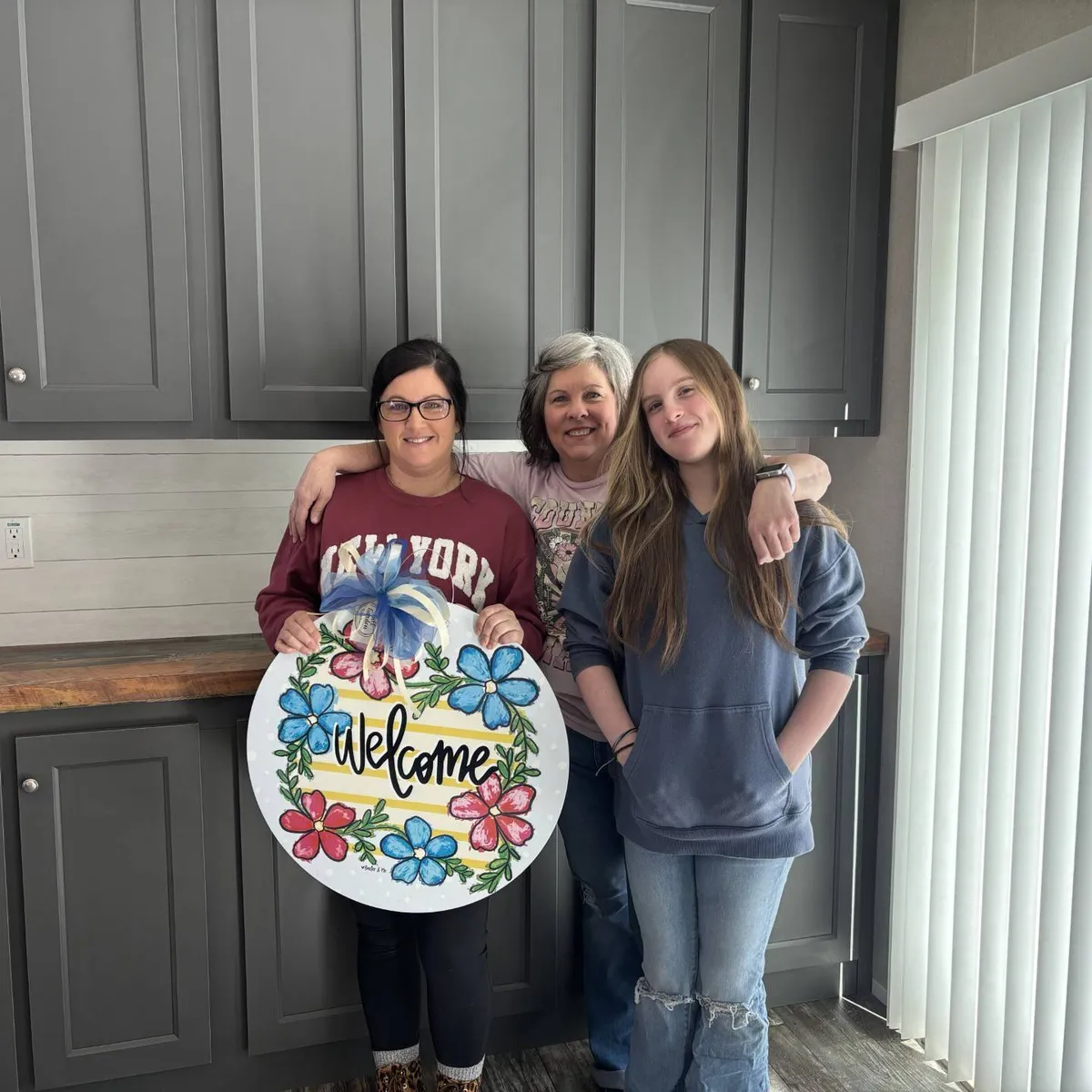 Kinsey R. welcome home image