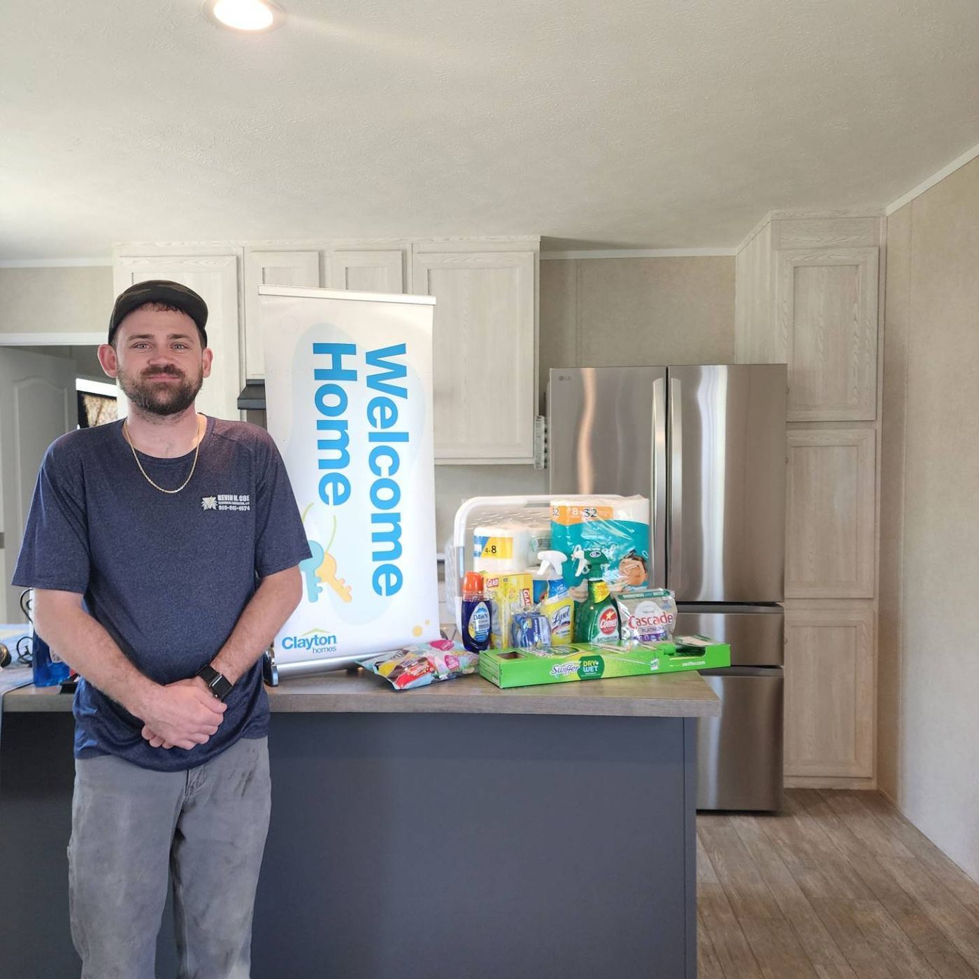 Brandon C. welcome home image