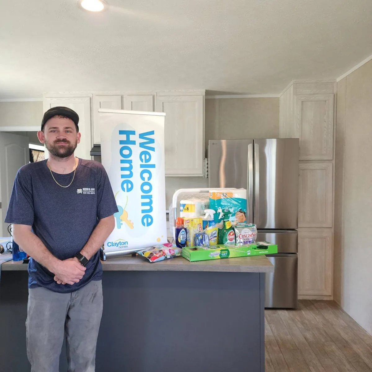 Brandon C. welcome home image
