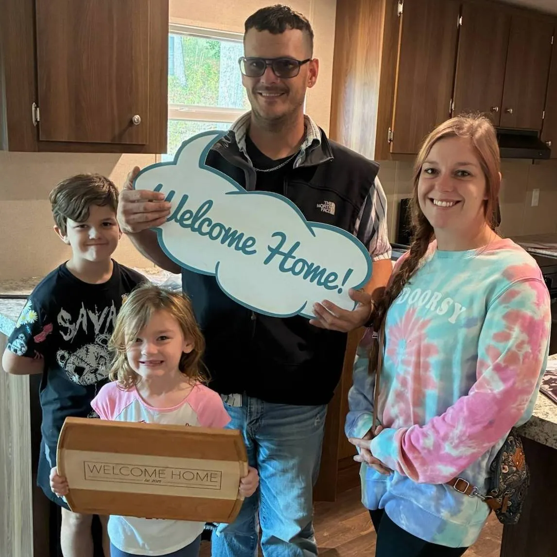 Merle P. welcome home image