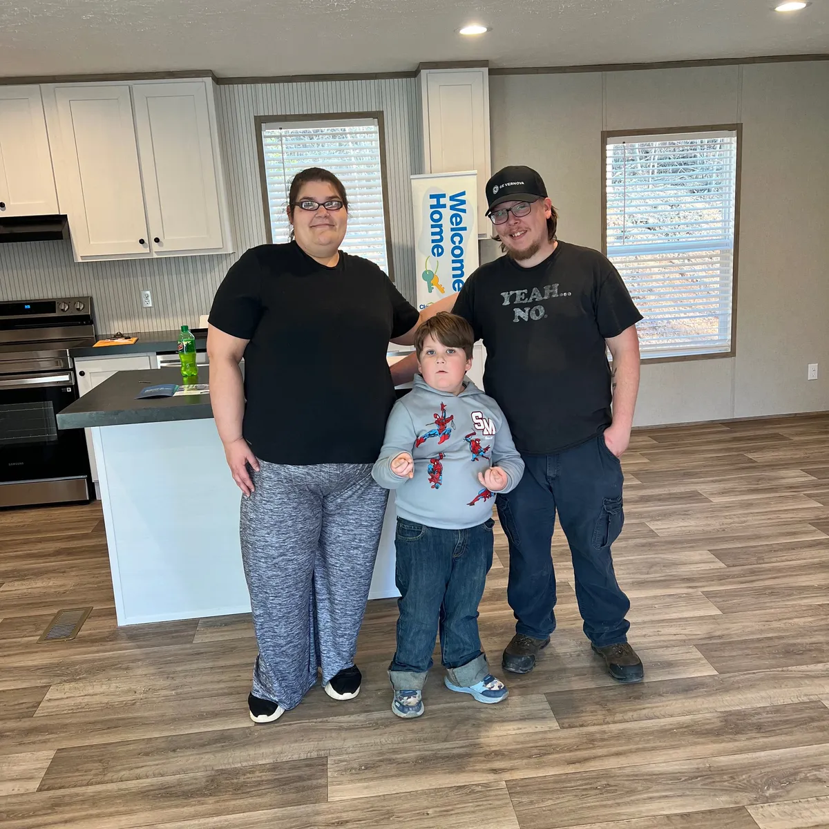 TREVOR MARTIN LEE A. welcome home image