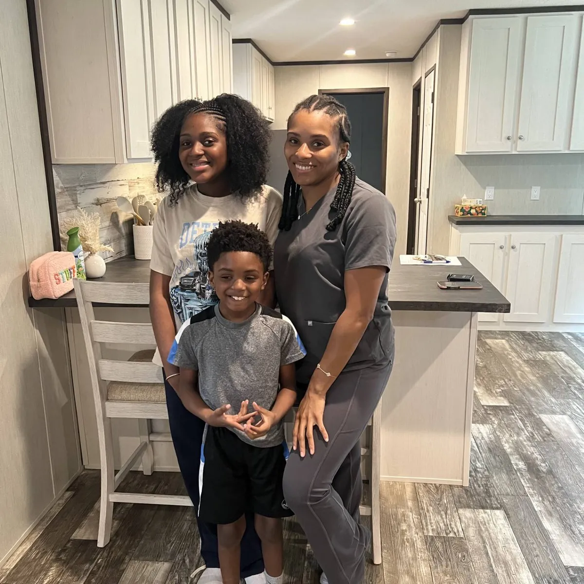 TAMESHIA O. welcome home image