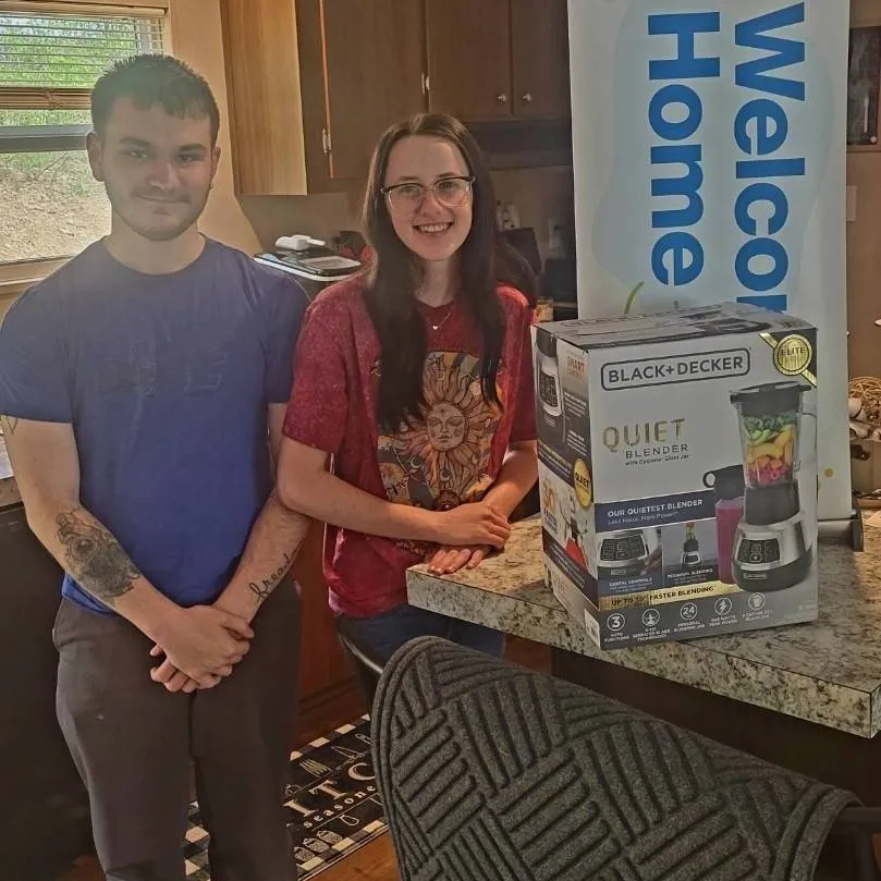 JOSHUA E. welcome home image