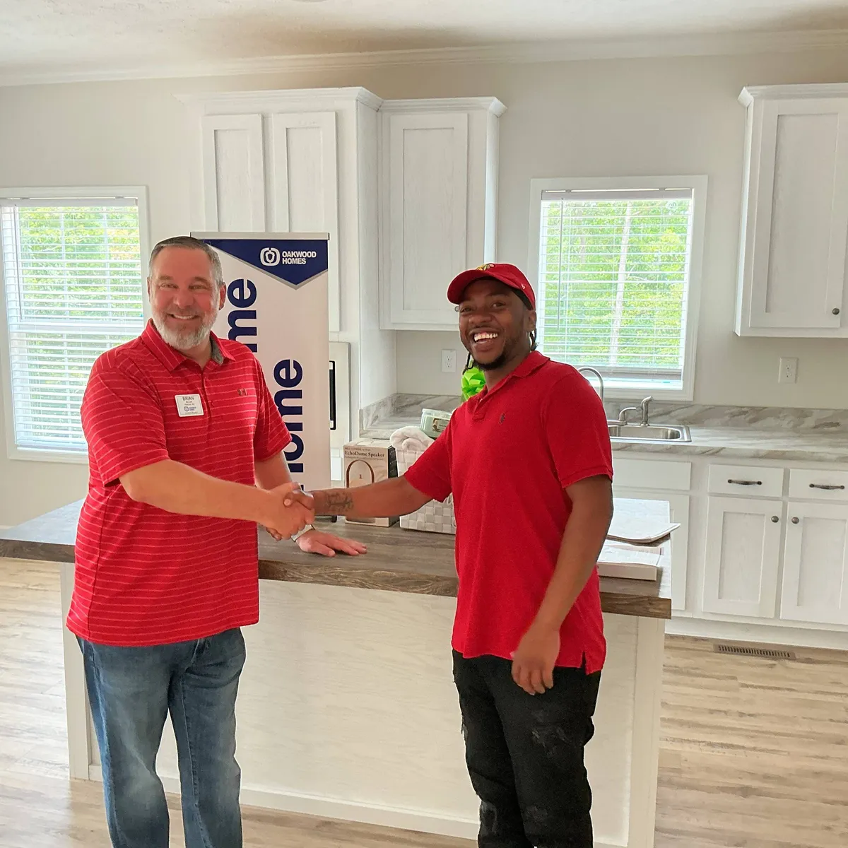 Jordan L. welcome home image