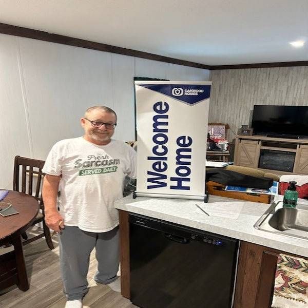 GLENN F. welcome home image