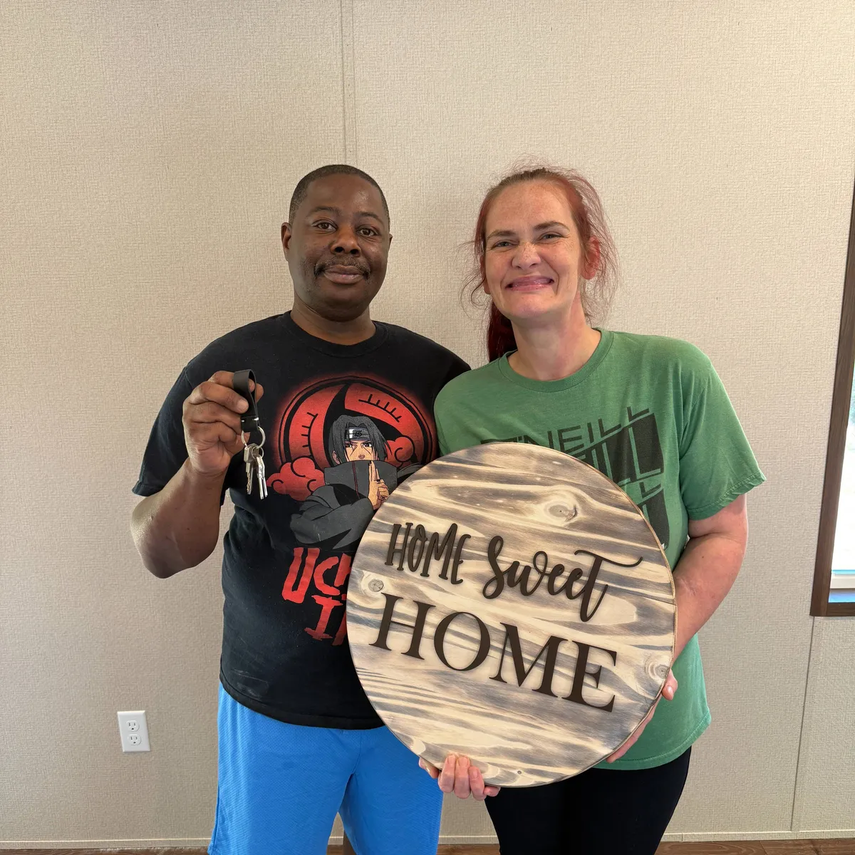ROBERT B. welcome home image