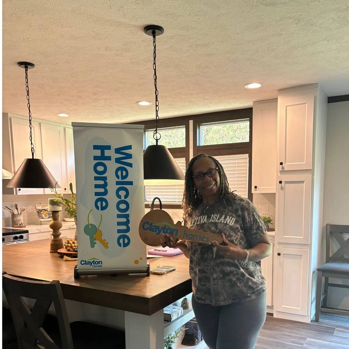 KIM B. welcome home image