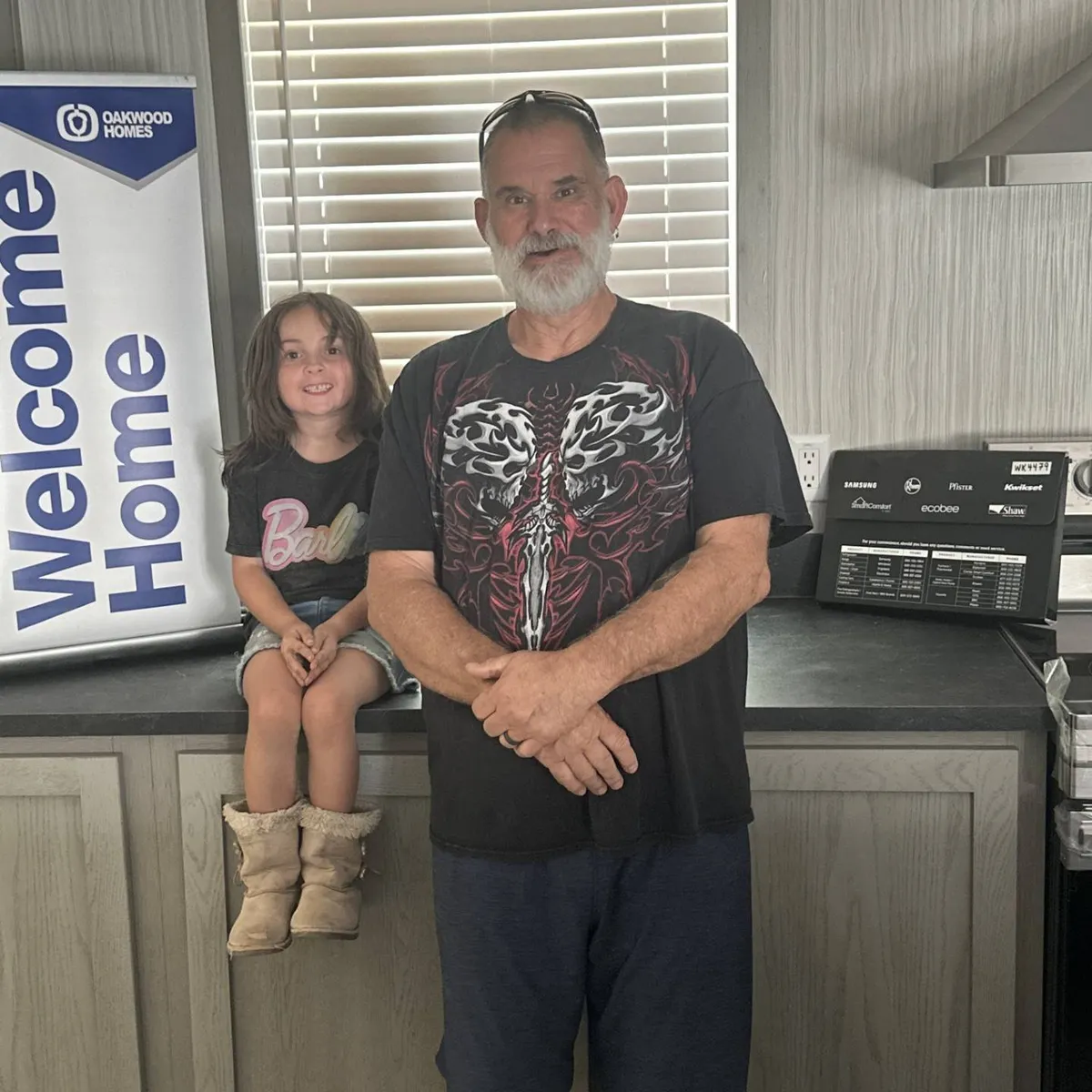CALVIN W. welcome home image