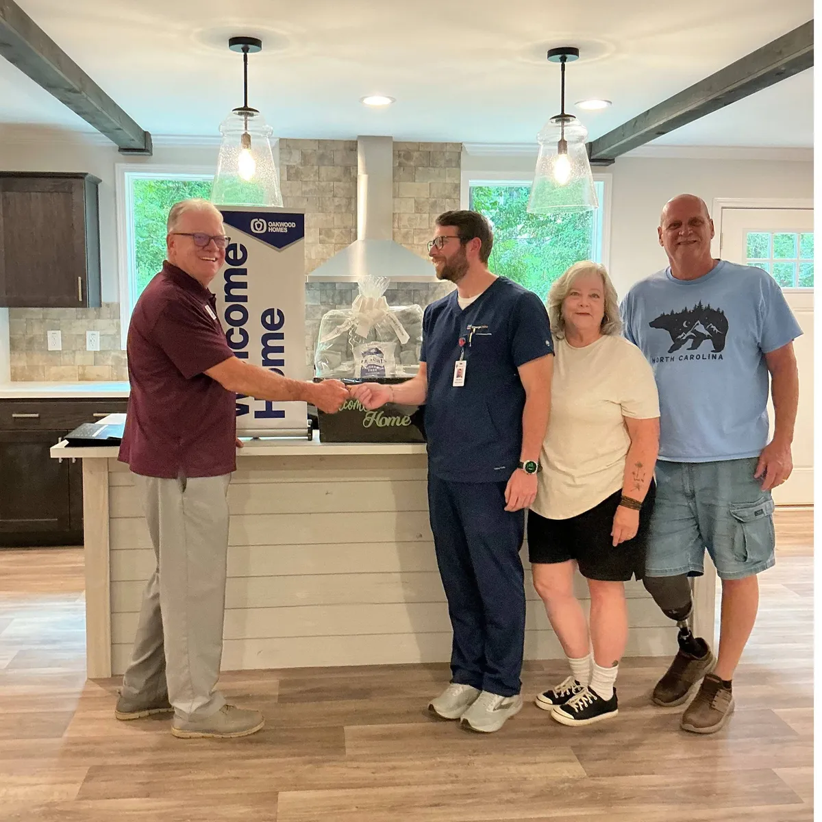GARRET K. welcome home image