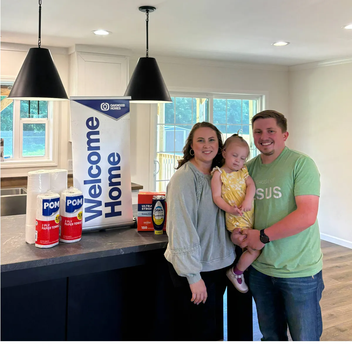 BENJAMIN T. welcome home image