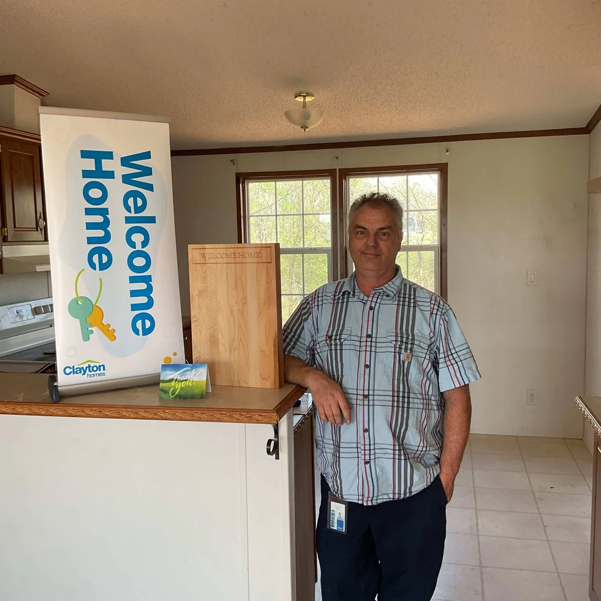 Eddie L. welcome home image
