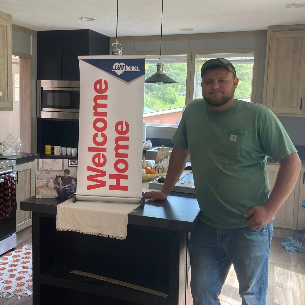 JOSHUA E. welcome home image