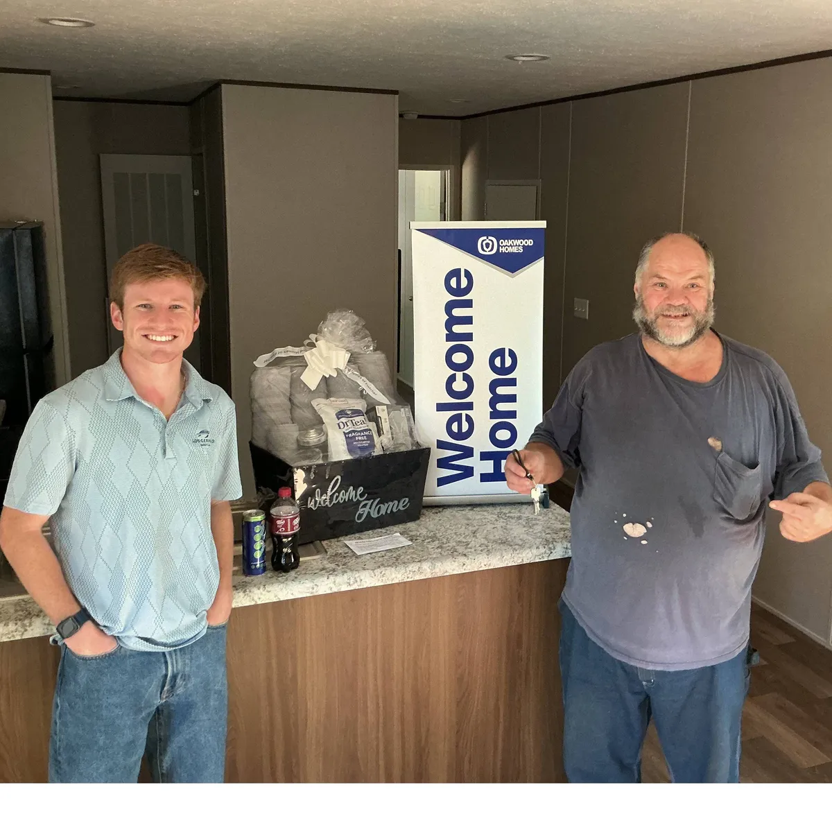 EDWARD C. welcome home image
