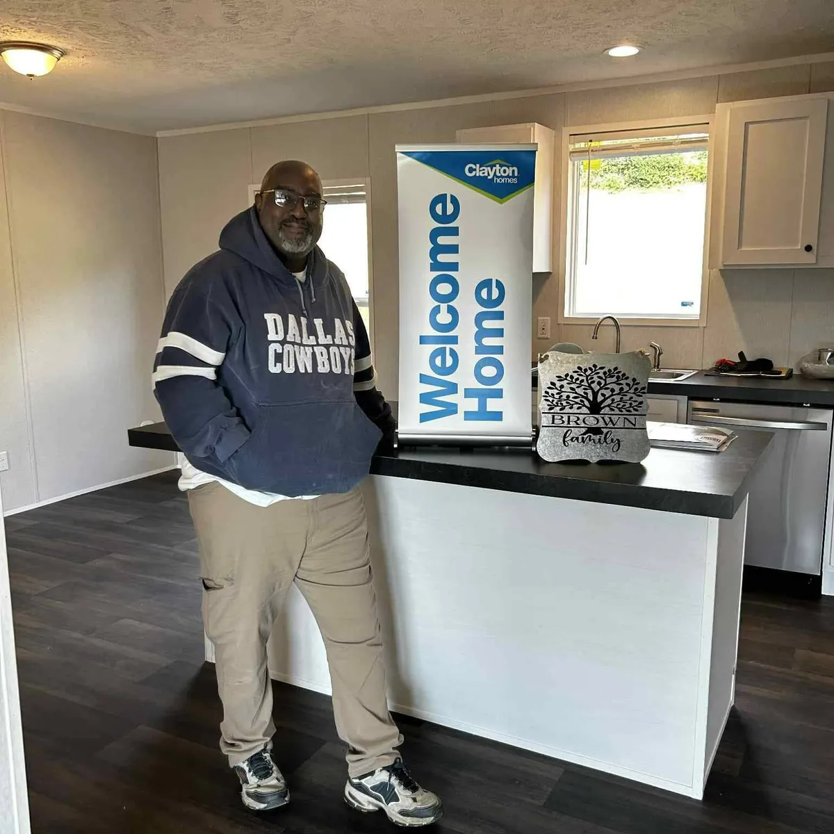 CHESTER B. welcome home image