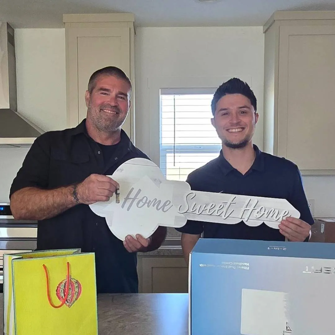 STEVEN M. welcome home image