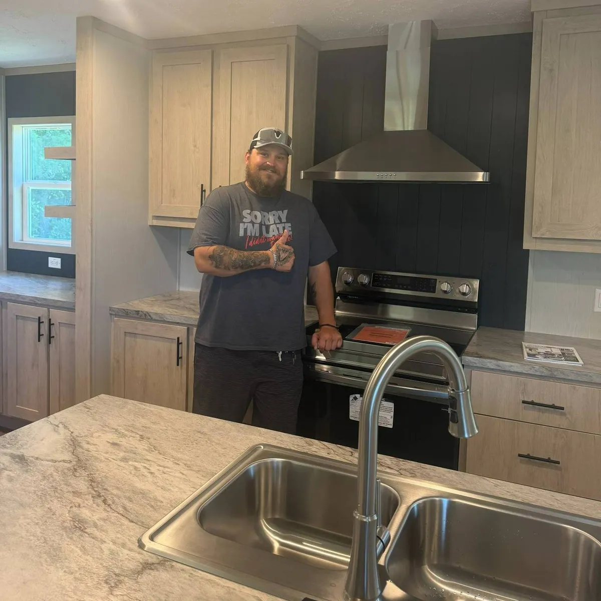 AARON V. welcome home image