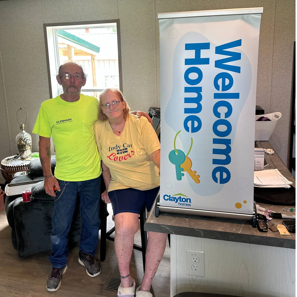 Joyce C. welcome home image