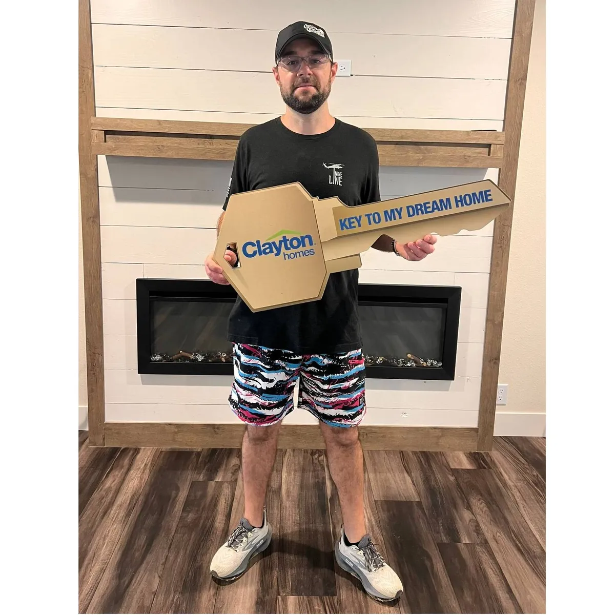 JUSTIN E. welcome home image