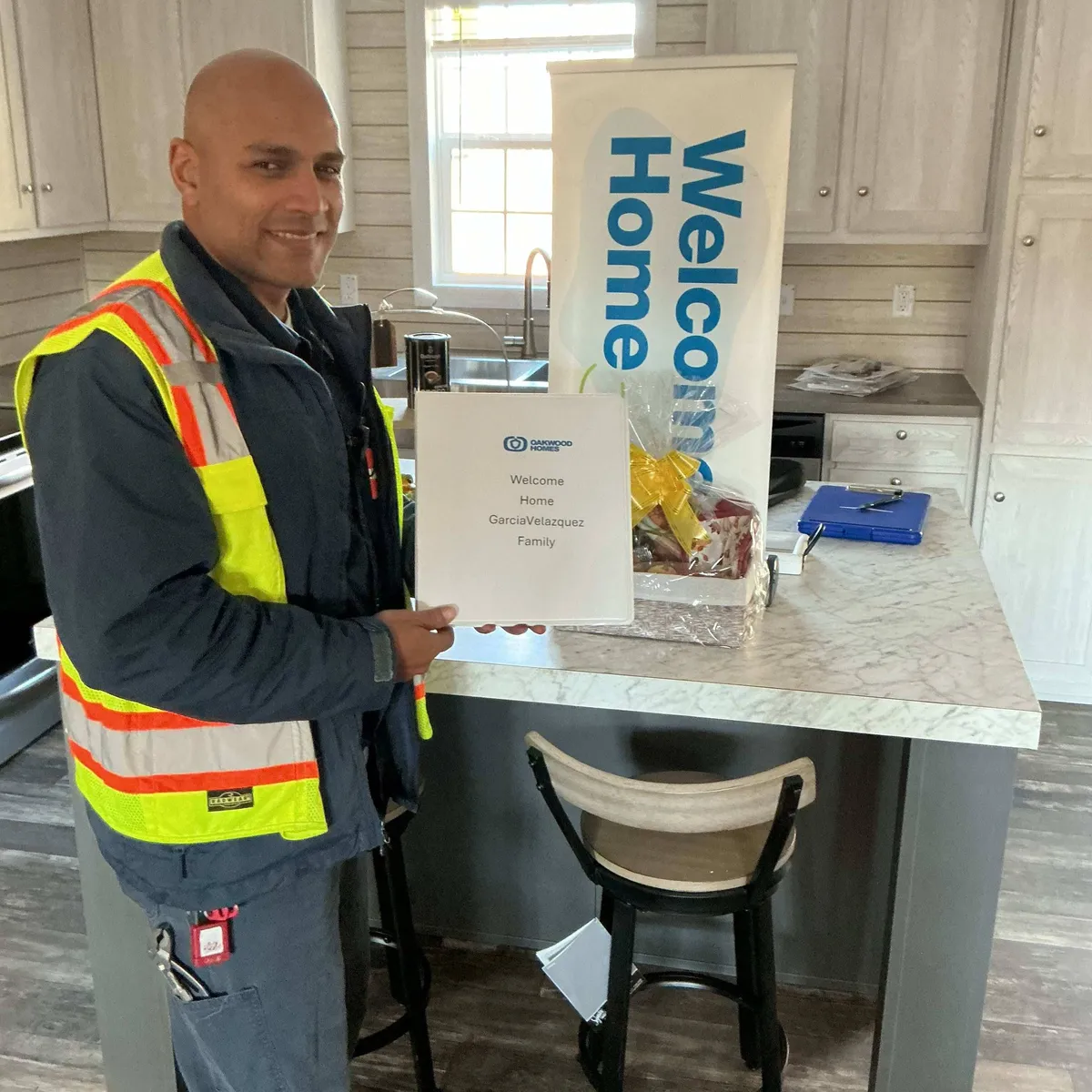 WILLIAM V. welcome home image