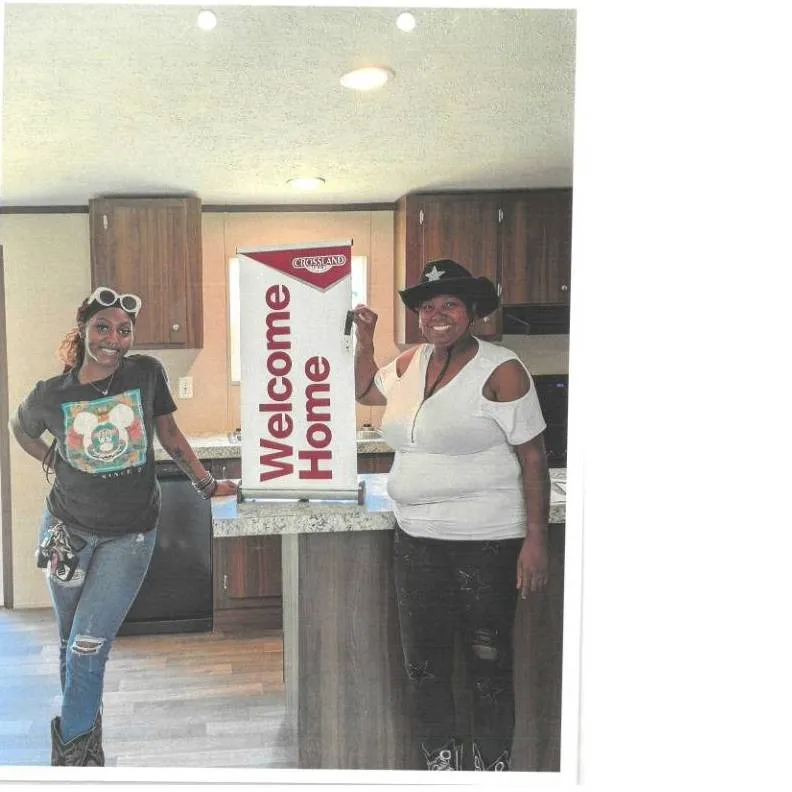 BRENDA A. welcome home image