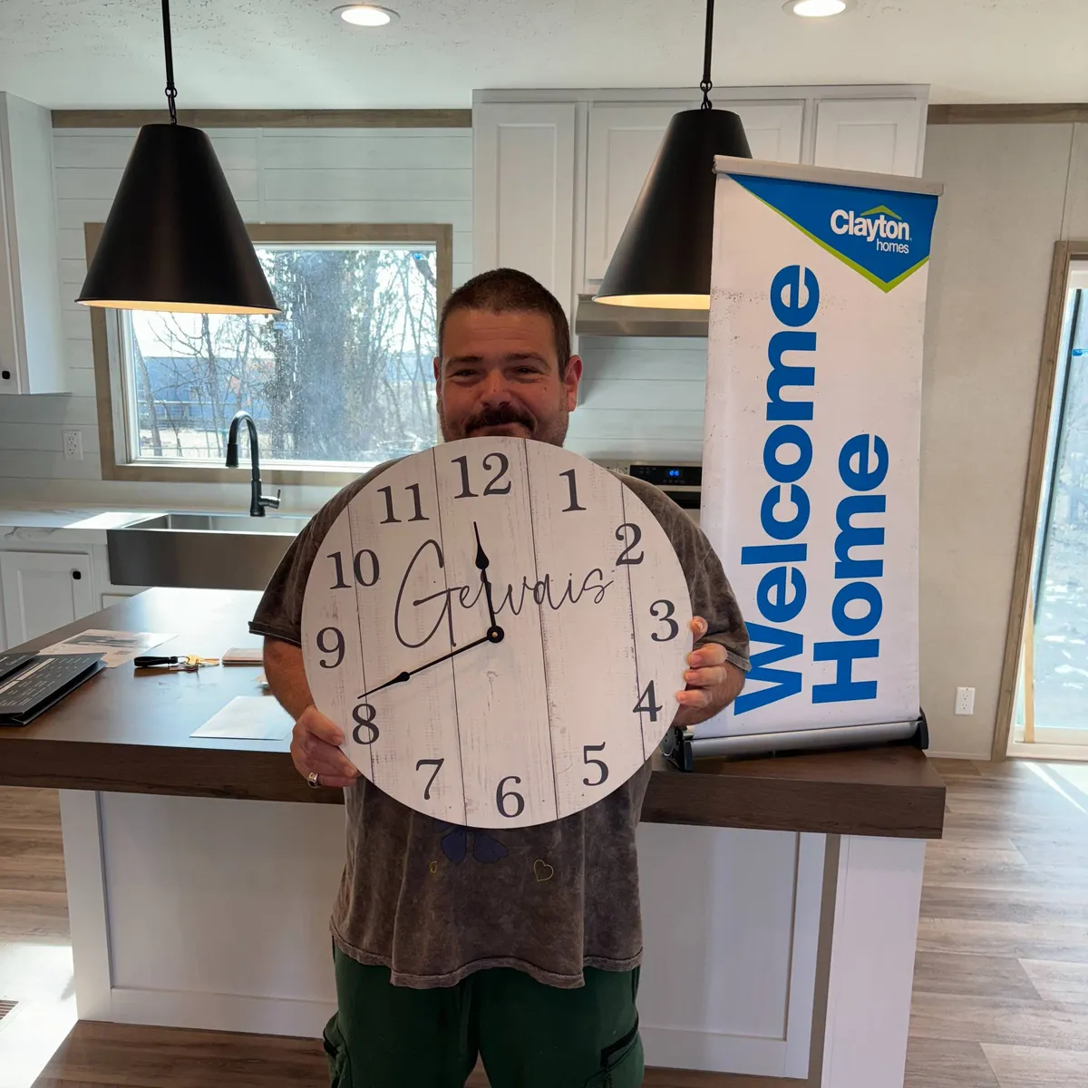 George G. welcome home image