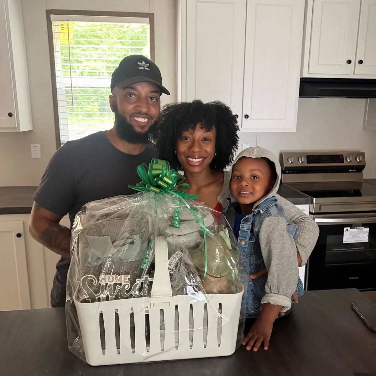 CALEB M. welcome home image