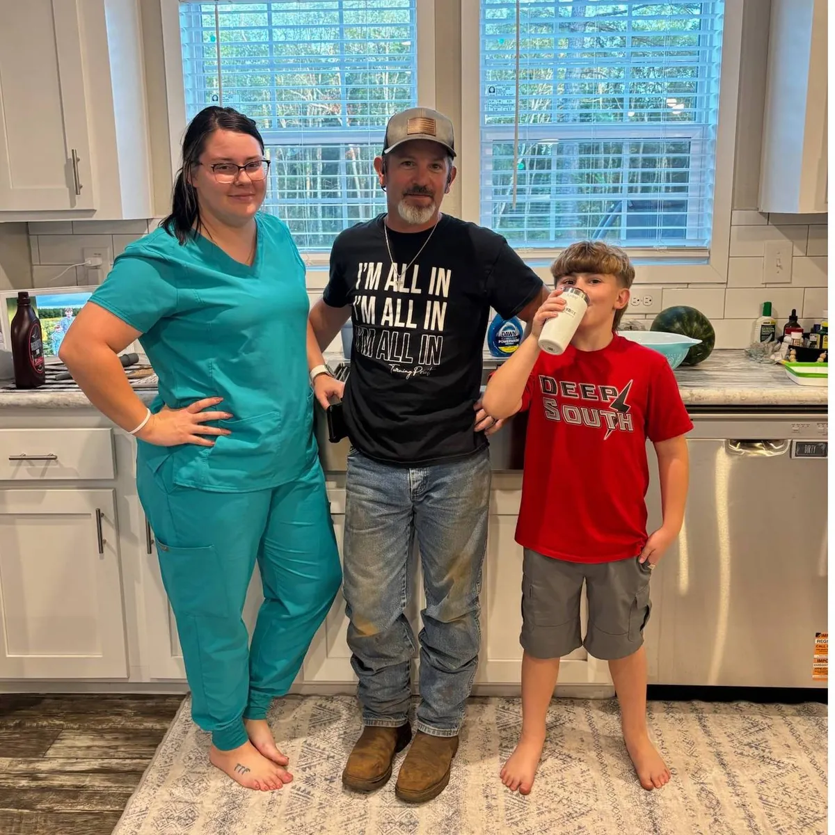 DUSTIN K. welcome home image