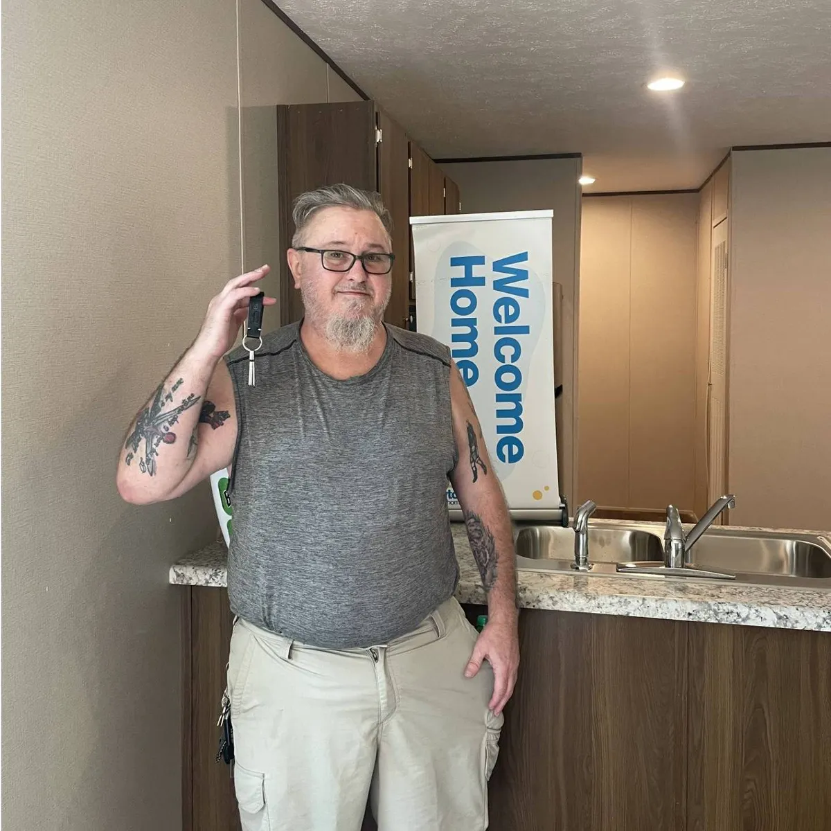 Joe A. welcome home image