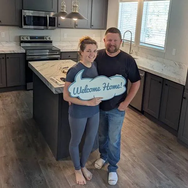 JAMES I. welcome home image