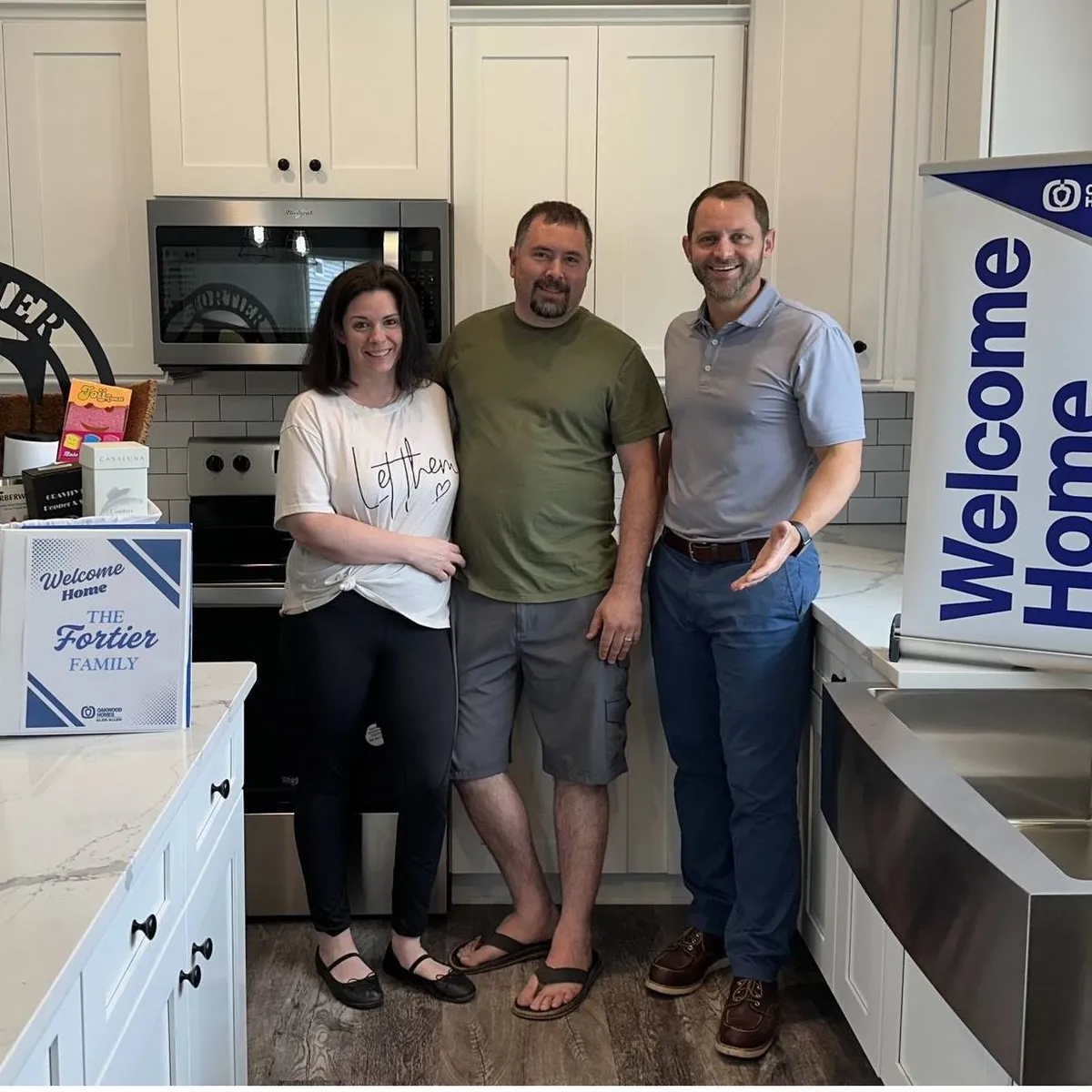 Victor F. welcome home image